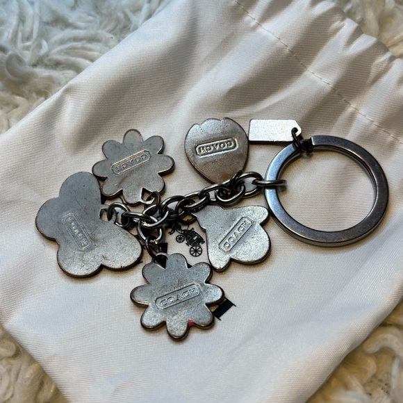 Vintage Y2K Coach Flora & Fauna Keychain - Picture 4 of 6